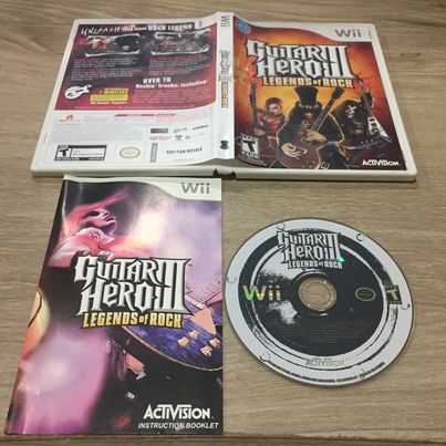 Guitar Hero III Legends Of Rock Wii