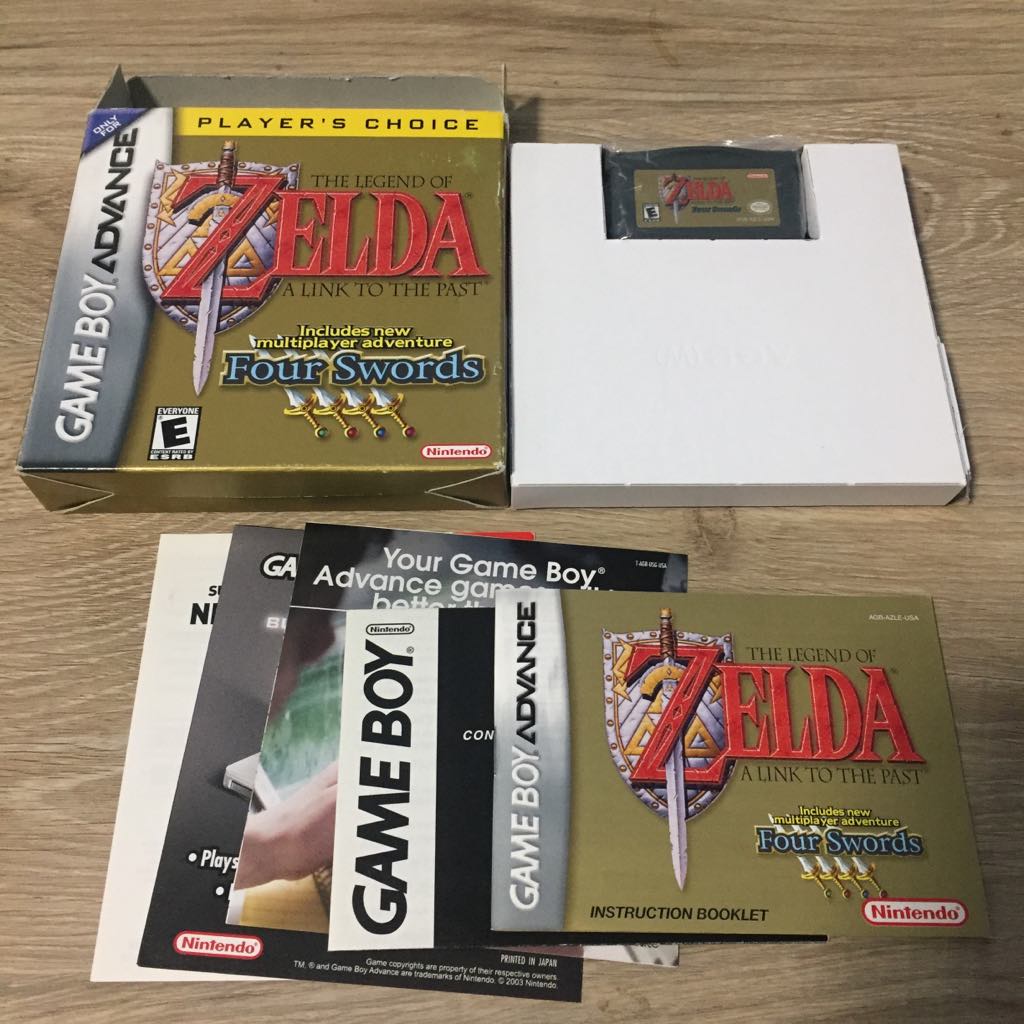 Zelda Link To The Past [Player's Choice] GameBoy Advance