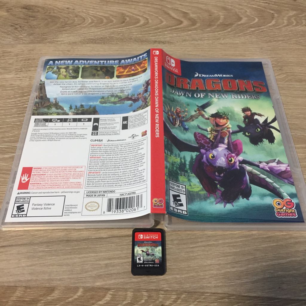 Dragons: Dawn Of New Riders Nintendo Switch