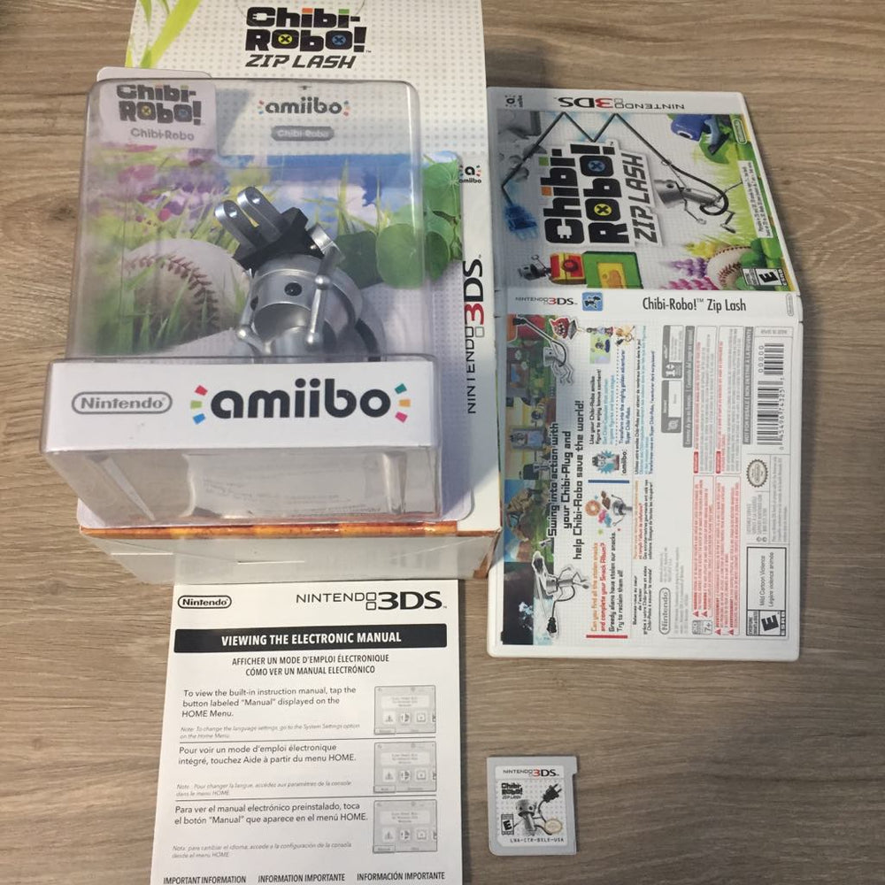 Chibi-Robo Zip Lash [Amiibo Bundle] Nintendo 3DS