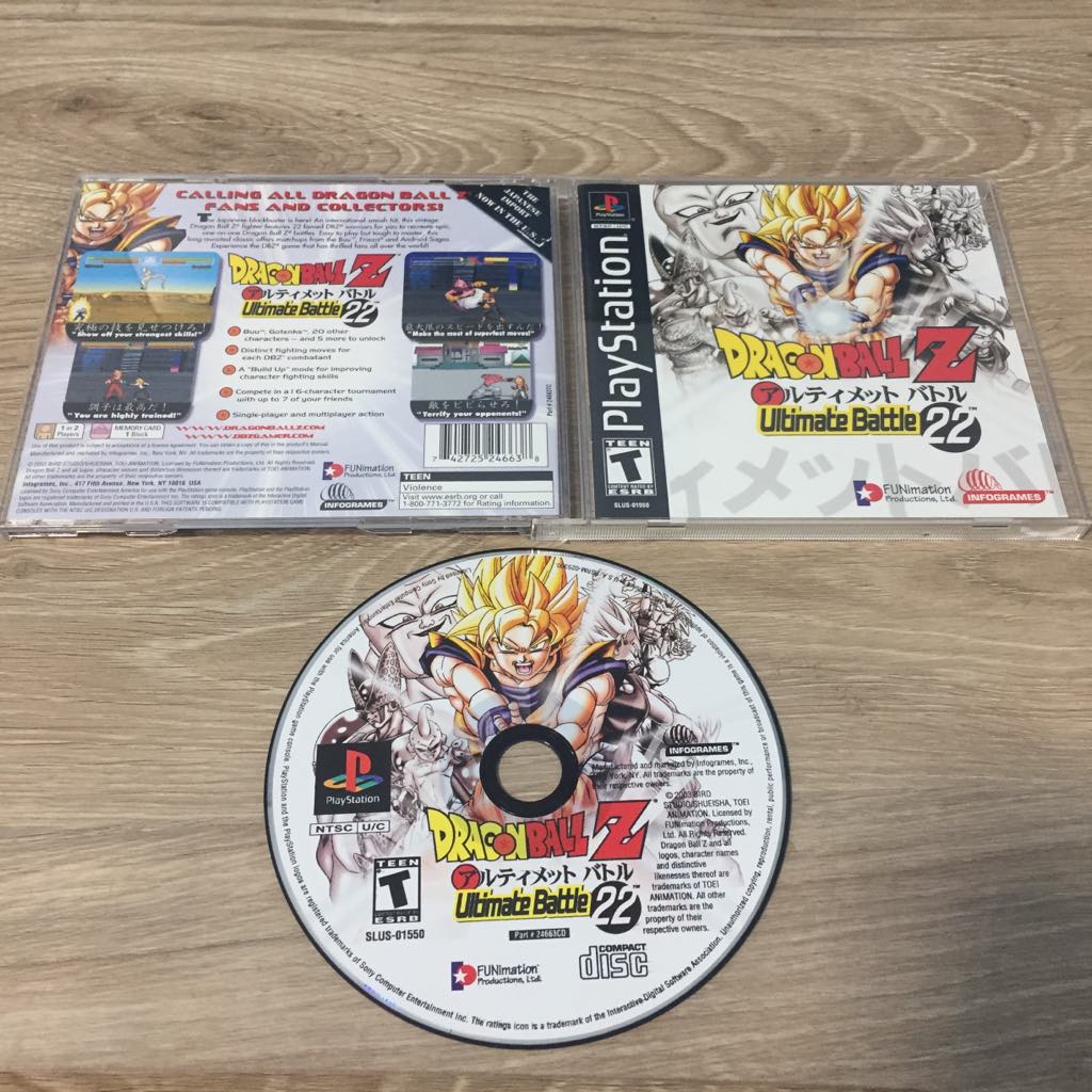 Dragon Ball Z Ultimate Battle 22 Playstation