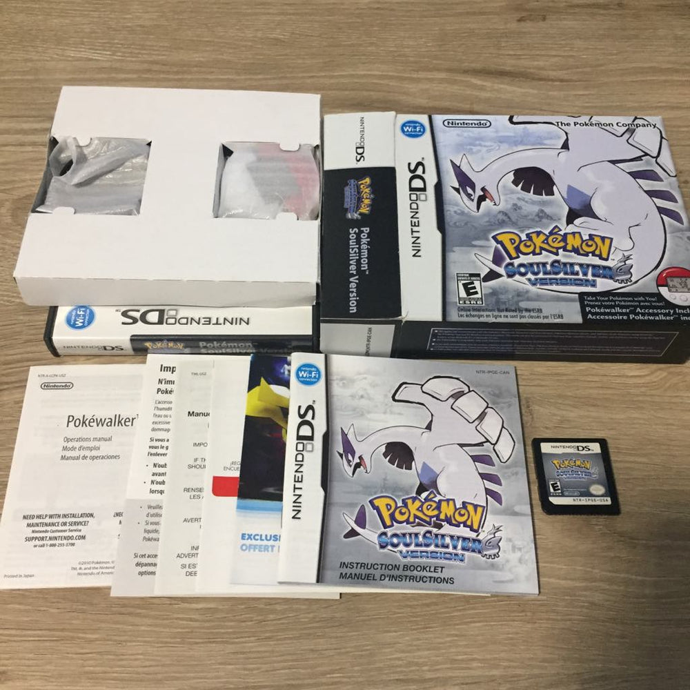 Pokemon SoulSilver Version [Pokewalker] Nintendo DS