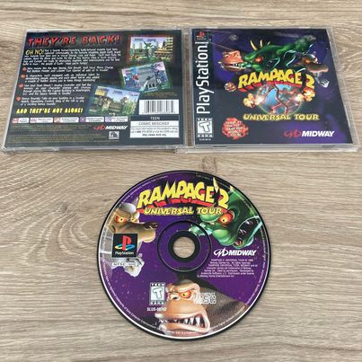Rampage 2 Universal Tour Playstation