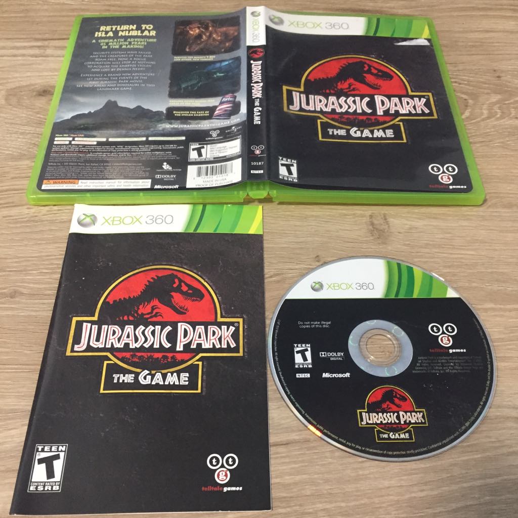Jurassic Park: The Game Xbox 360