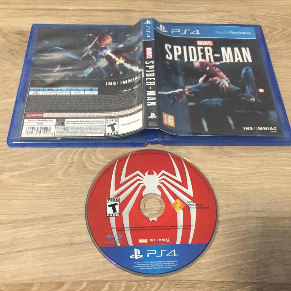 Marvel Spiderman Playstation 4
