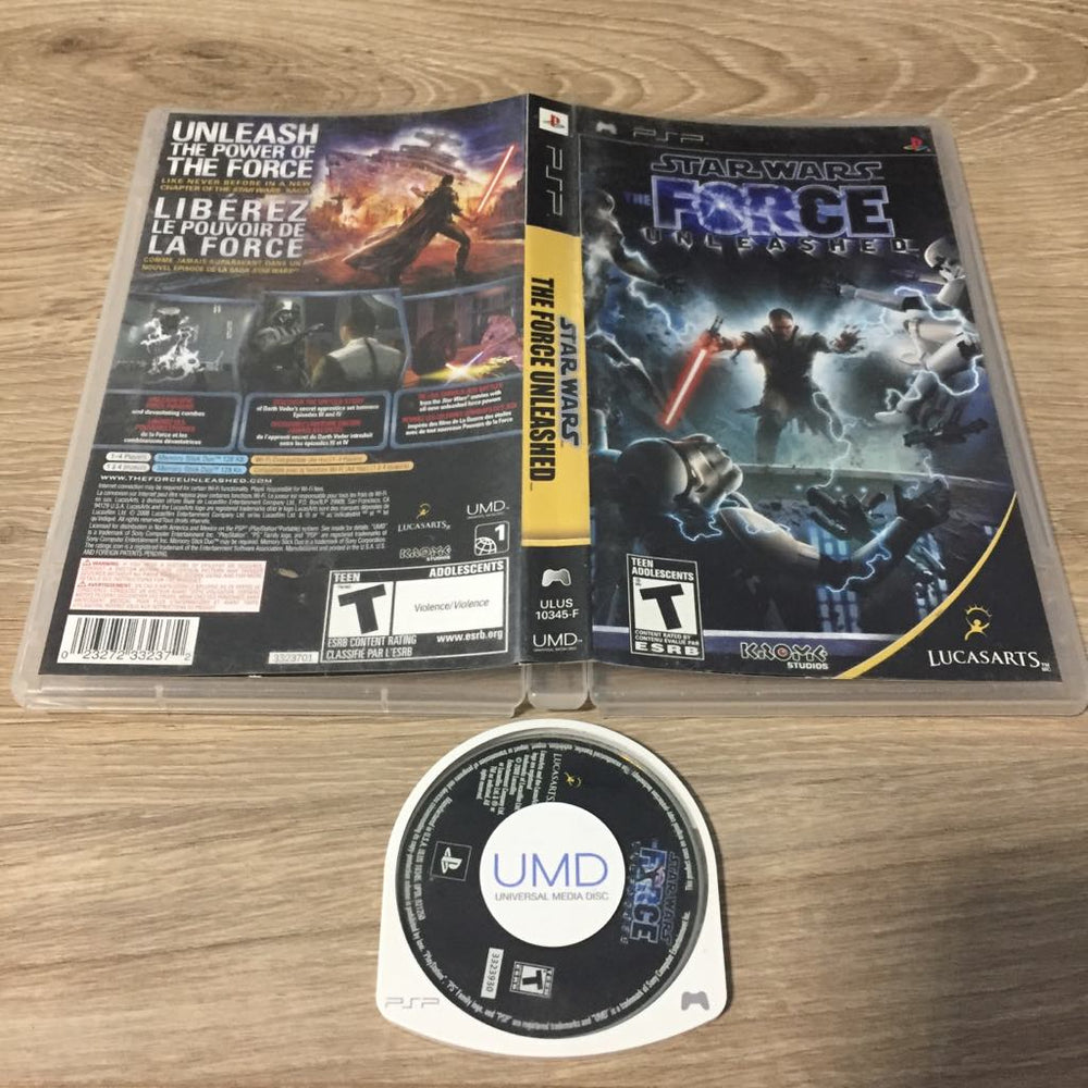 Star Wars The Force Unleashed PSP