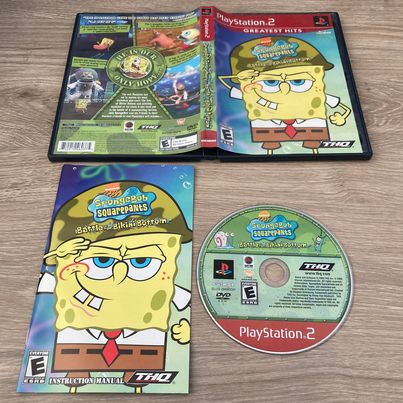 SpongeBob SquarePants Battle For Bikini Bottom [Greatest Hits] Playstation 2