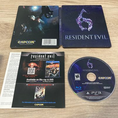 Resident Evil 6 [Steelbook] Playstation 3