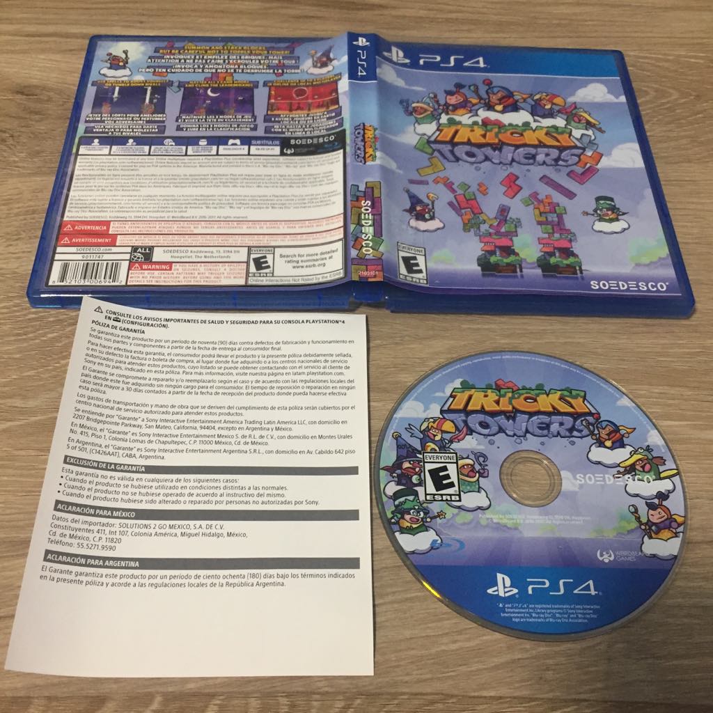 Tricky Towers Playstation 4