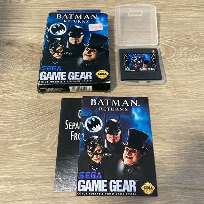 Batman Returns Sega Game Gear