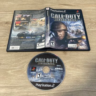 Call Of Duty Finest Hour Playstation 2