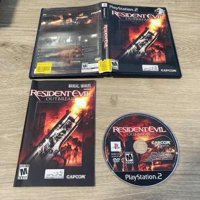 Resident Evil Outbreak Playstation 2