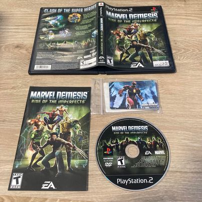 Marvel Nemesis Rise Of The Imperfects Playstation 2