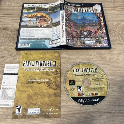 Final Fantasy XI Treasures Of Aht Urhgan Playstation 2