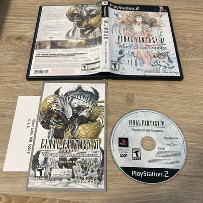 Final Fantasy XI Wings Of The Goddess Playstation 2