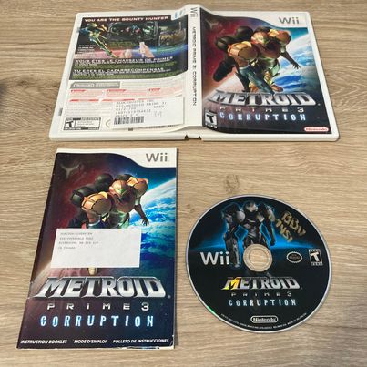 Metroid Prime 3 Corruption Wii