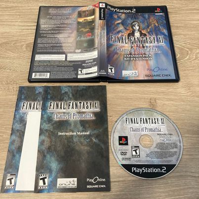 Final Fantasy XI Chains Of Promathia Playstation 2