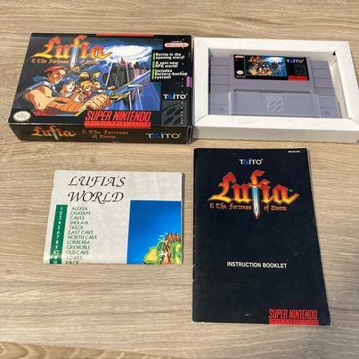 Lufia And The Fortress Of Doom Super Nintendo