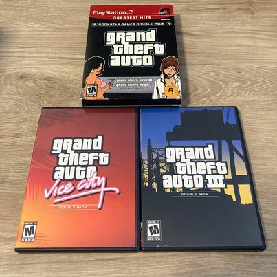 Grand Theft Auto Double Pack Playstation 2