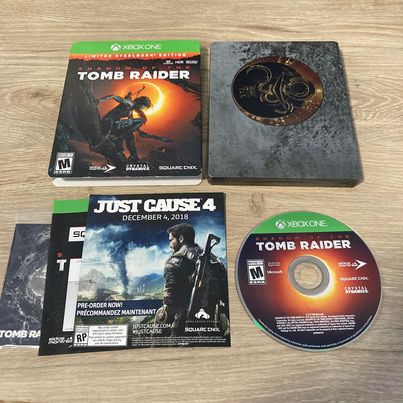 Shadow Of The Tomb Raider [Limited Steelbook Edition] Xbox One