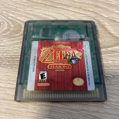 Zelda Oracle Of Seasons GameBoy Color