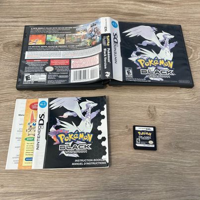 Pokemon Black Nintendo DS