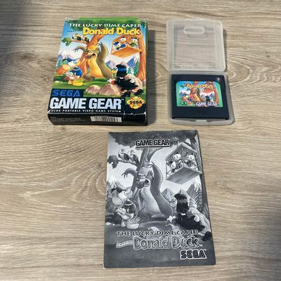 Lucky Dime Caper Starring Donald Duck Sega Game Gear