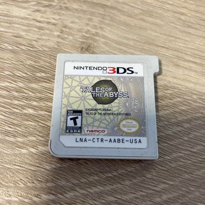 Tales Of The Abyss Nintendo 3DS