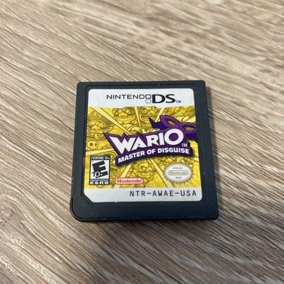 Wario Master Of Disguise Nintendo DS