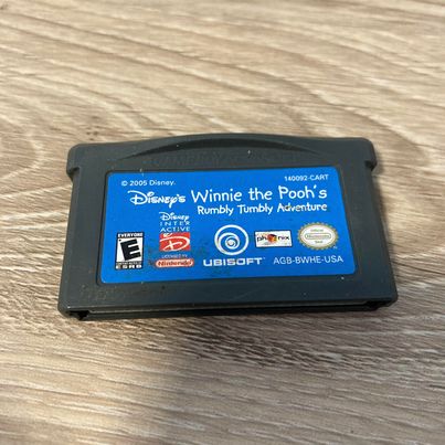 Winnie The Pooh Rumbly Tumbly Adventure GameBoy Advance