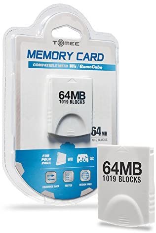 Gamecube - Wii/GC Tomee 64MB Memory Card (1019 Blocks)