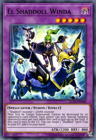 El Shaddoll Winda - SHVA-EN049 - Secret Rare Shadows in Valhalla Yu-Gi-Oh! Card