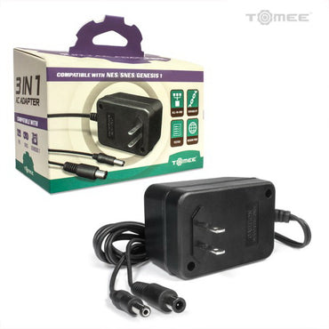 NES/Snes/Genesis Tomee 3 in 1 Ac Adapter