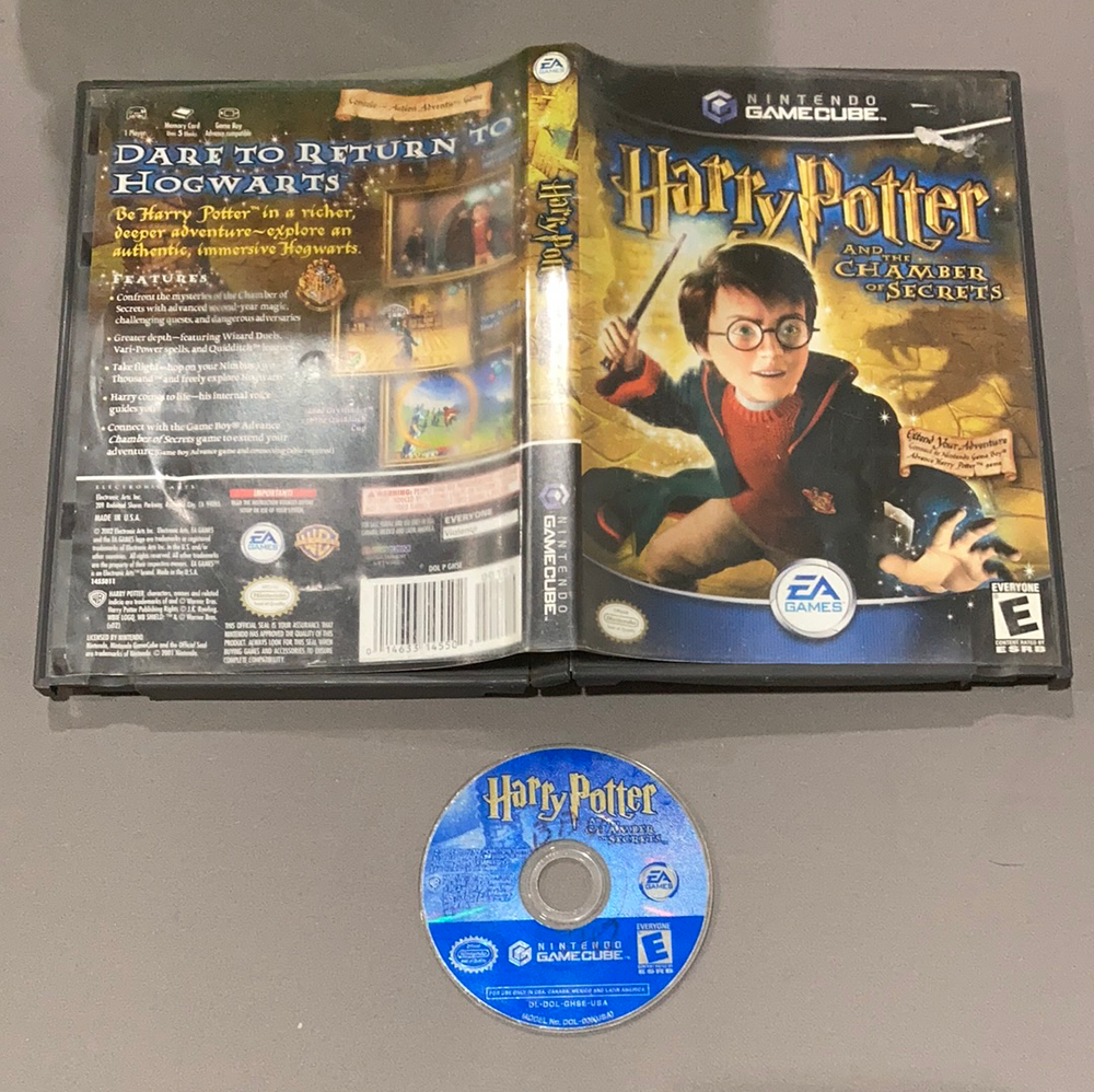 Harry Potter Chamber Of Secrets Gamecube