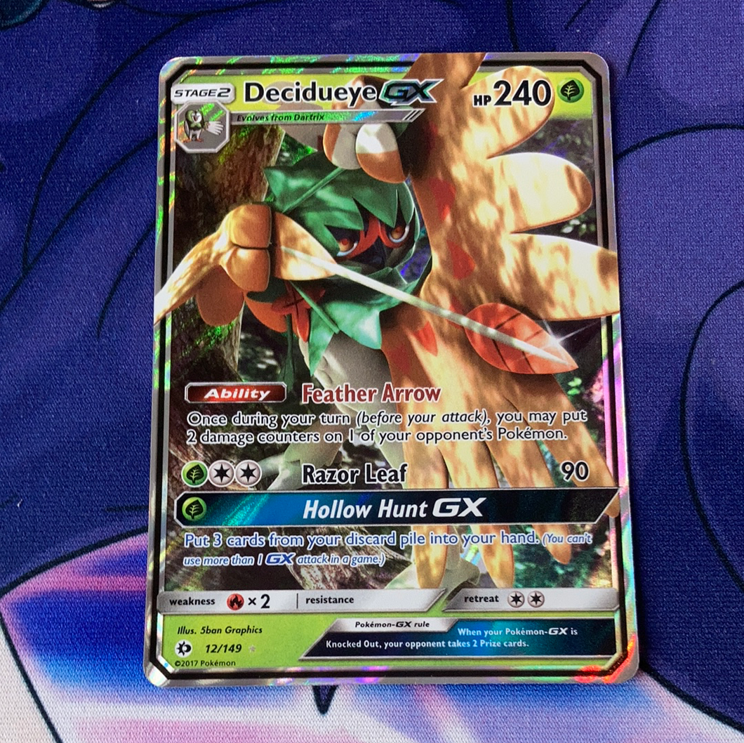 Decidueye GX 12/149 (NM) Pokemon Card