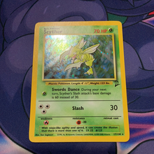 Load image into Gallery viewer, Scyther Base Set 2 Holo 17/130 (LP Pressure Mark) - Pokemon Card
