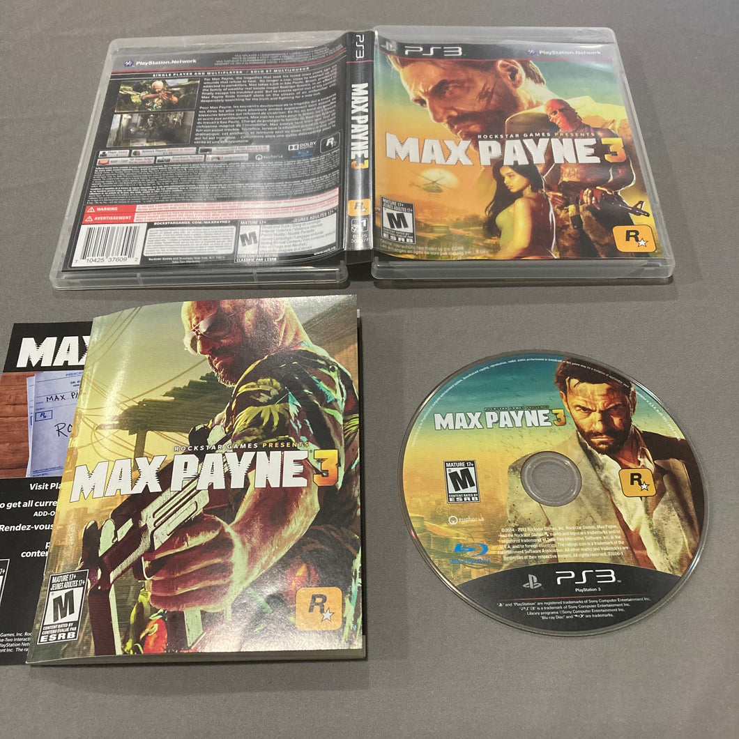Max Payne 3 Playstation 3