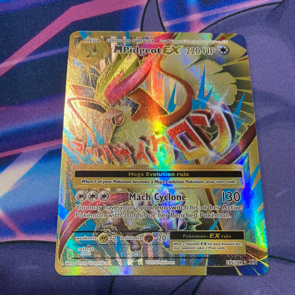 M Pidgeot EX - 105/108 - Full Art Ultra Rare