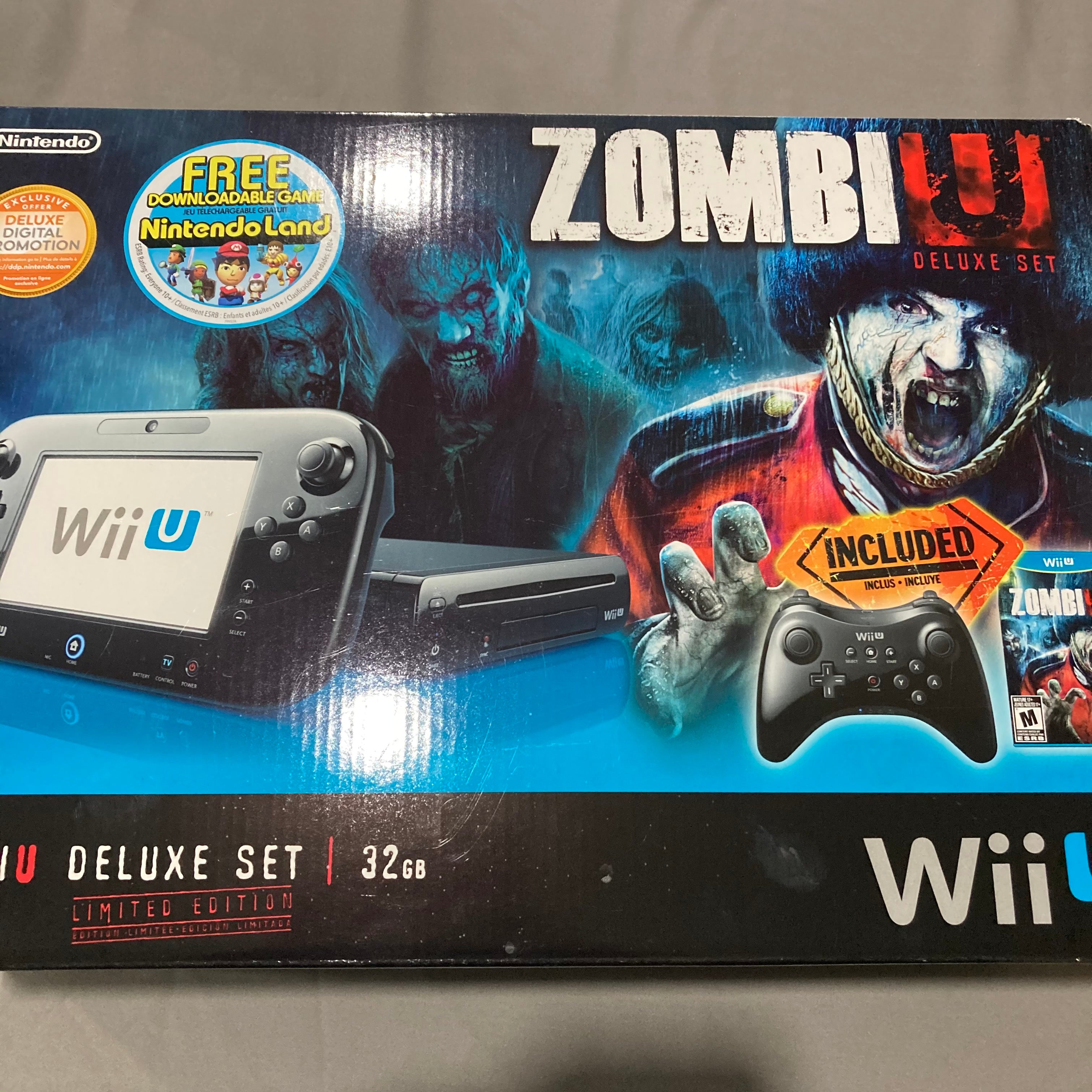 ZombiU Deluxe Set Wii U Console