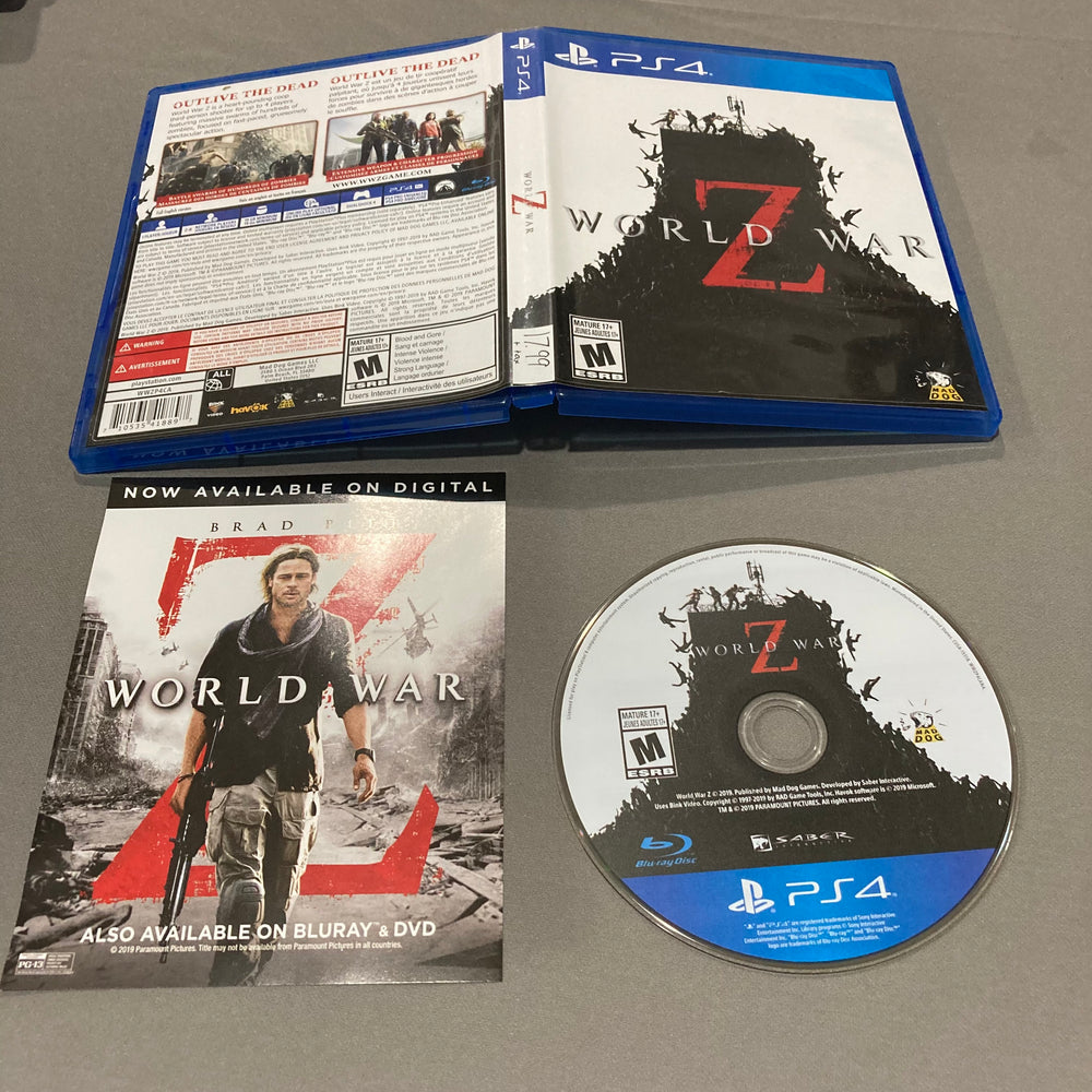 World War Z Playstation 4