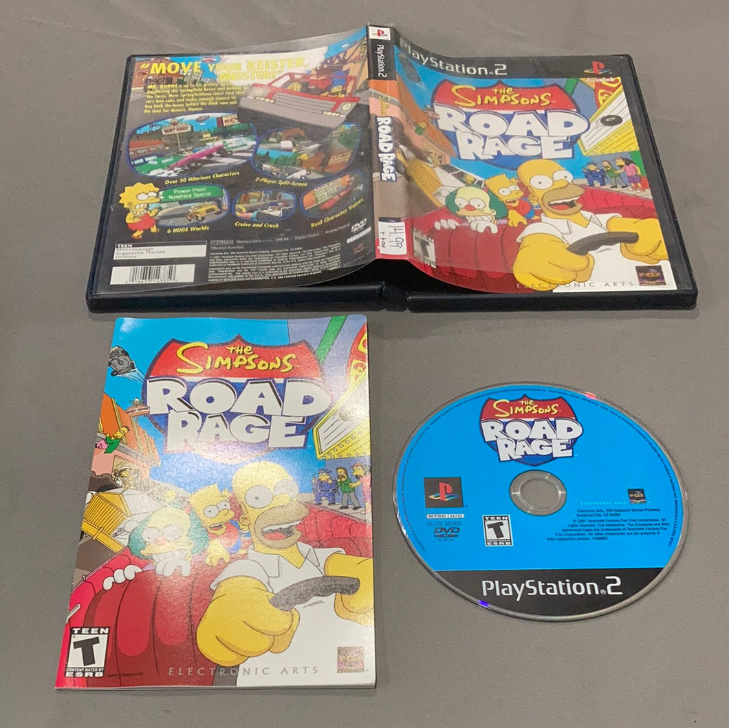The Simpsons Road Rage Playstation 2