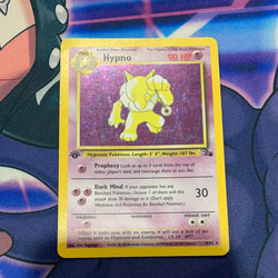 Hypno - 8/62 - Holo 1st Edition