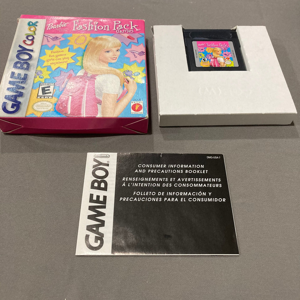 Barbie Fashion Pack GameBoy Color