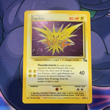 Load image into Gallery viewer, Zapdos Jungle Holo 15/62 (VLP) - Pokemon Card

