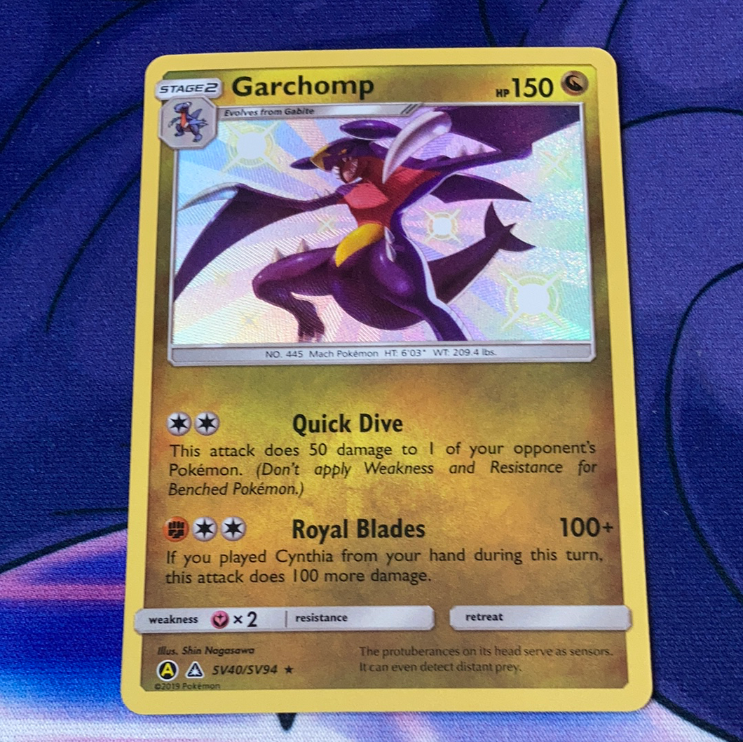 Garchomp SV40/SV94 (NM) Pokemon Card