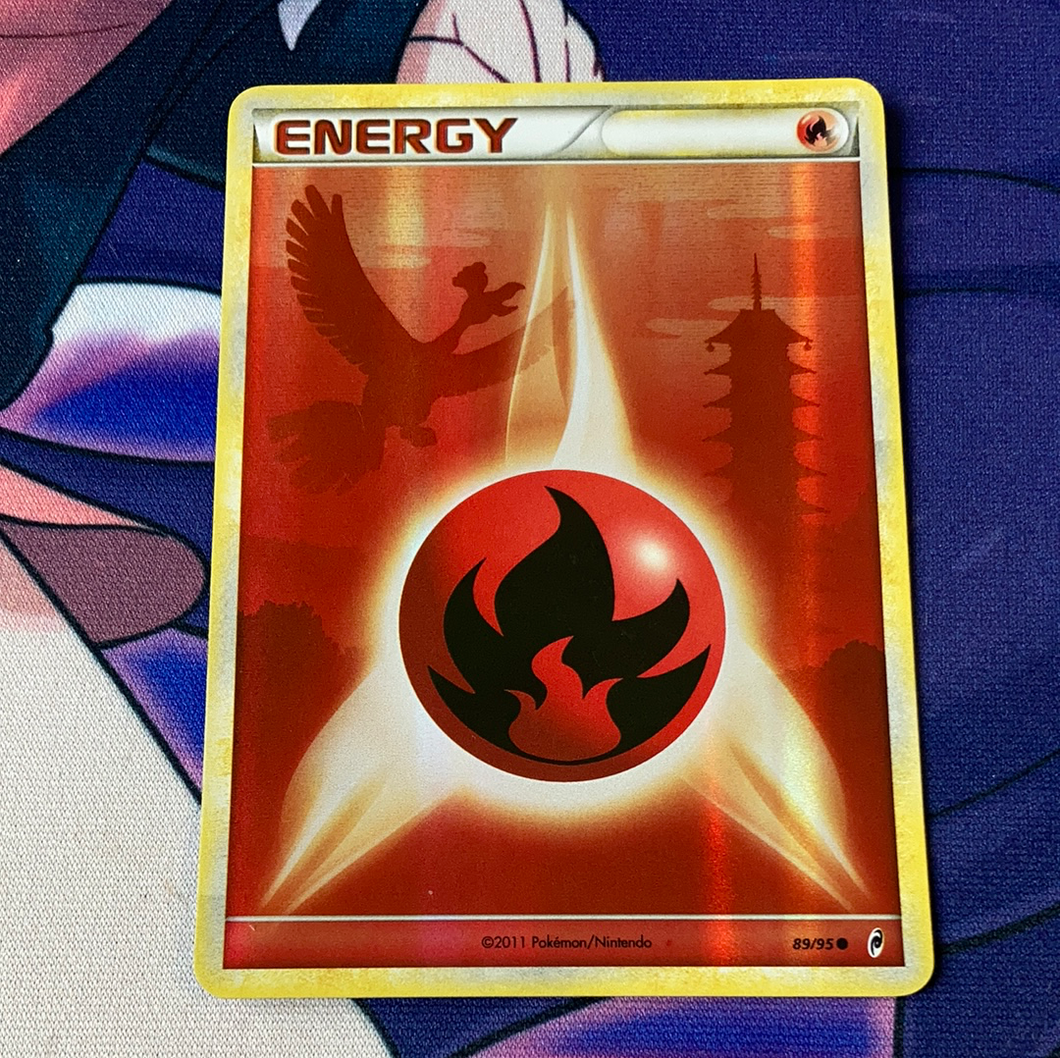 Fire Energy Call of Legends 89/95 (NM) Pokemon Card