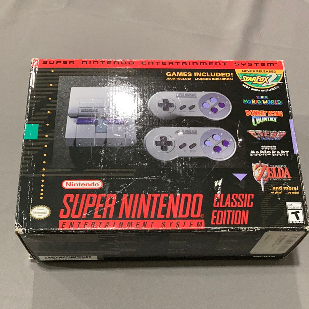 Super Nintendo Mini Classic Edition Console