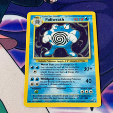 Load image into Gallery viewer, Poliwrath Base Set Holo 13/102 (VLP) Pokemon Card
