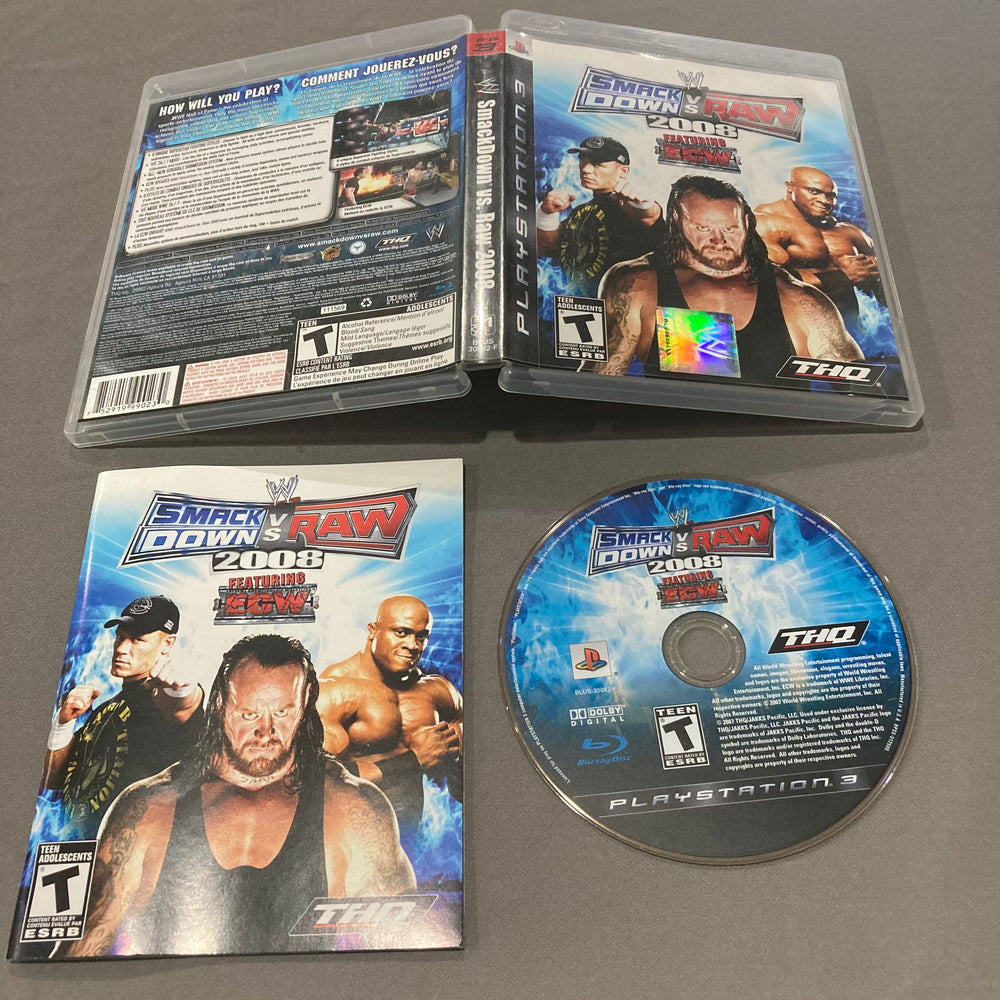 WWE Smackdown Vs. Raw 2008 Playstation 3