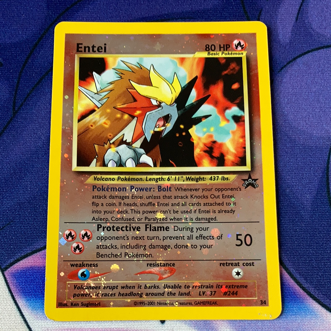 Entei Promo 34 (VLP) Pokemon Card
